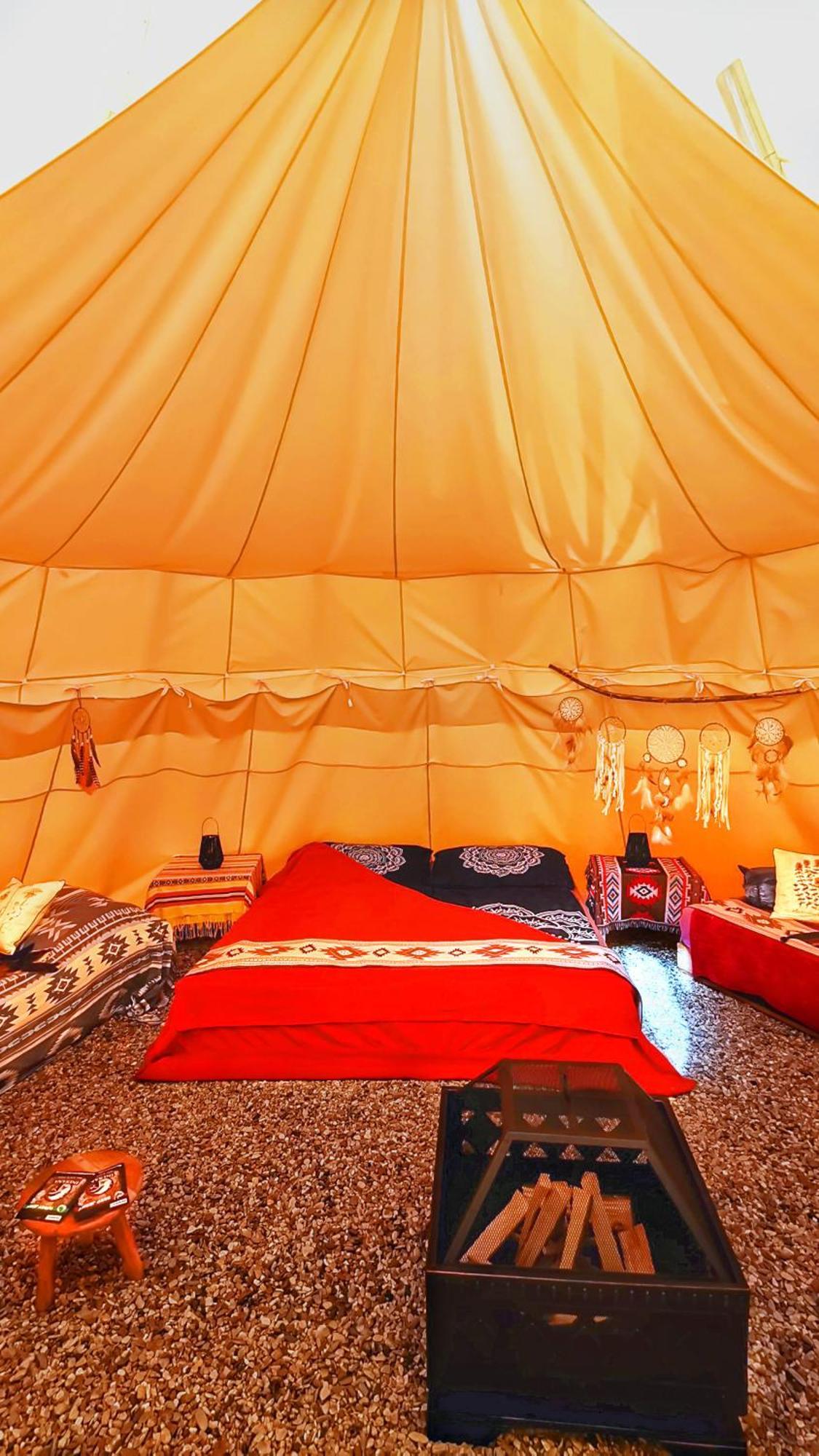 Teepee Camp Lounky Hotel Chodouny Exterior photo