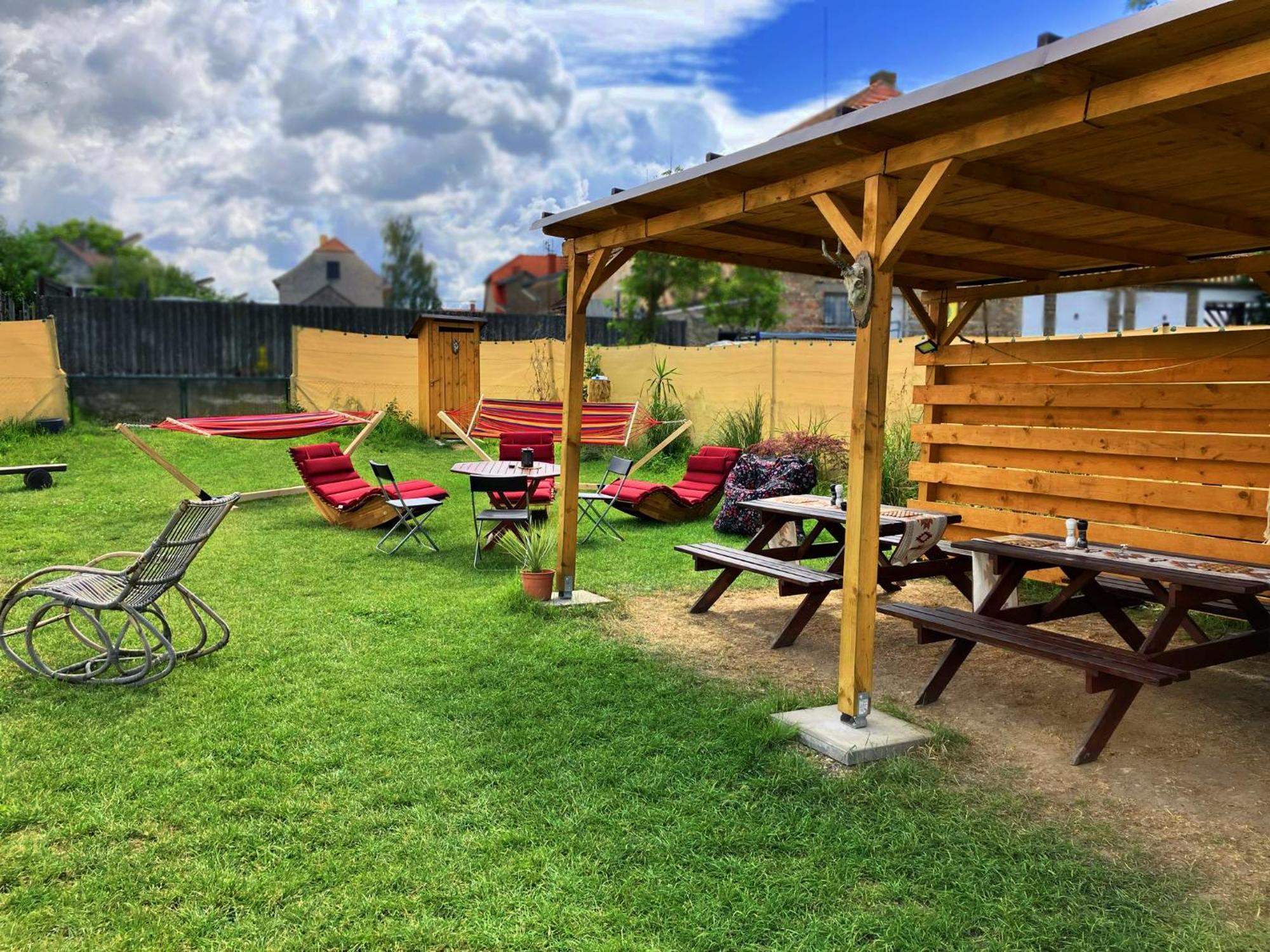 Teepee Camp Lounky Hotel Chodouny Exterior photo